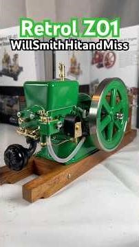 Retrol Z01 Fairbanks Z Scale Model Gas Engine from #stirlingkit