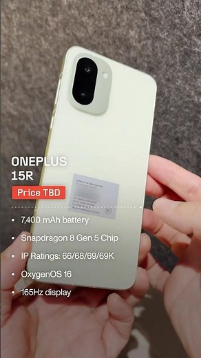 Unboxing the New OnePlus 15R in Mint Breeze