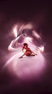 1.2K views · 8.9K reactions | Can't remember who told me I can't do light-painting photography in a white studio!?! 藍藍 ... with @kimhenry.dance | Eric Paré | Facebook