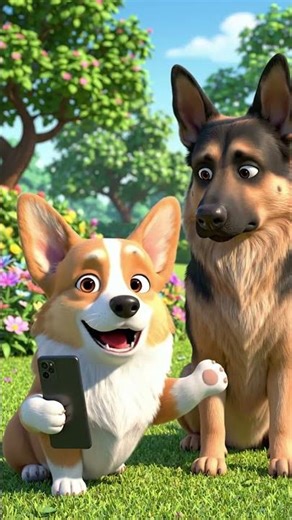 Puppy Learns a Smart Tech Lesson 😂 | Funny Viral Dog Short#FunnyPuppy #ViralDog #DogShorts #CuteDog