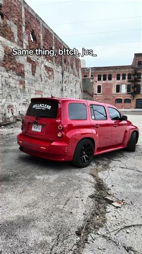 Just the ugly version 😂 #chevy #hhr #turbo #carsofyoutube #zzperformance