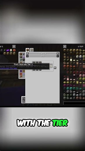 Minecraft: Stack Upgrades Guide - Oak Netherite Barrel Easy Tutorial #shorts