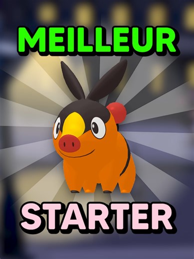 Le meilleur starter dans Pokémon noir et Blanc #pokemon #pokémon #pokemonstarter #pokemontiktok