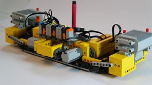LEGO MOC Drawing machine. The 4th model created by 3okapis | Oldlego.com