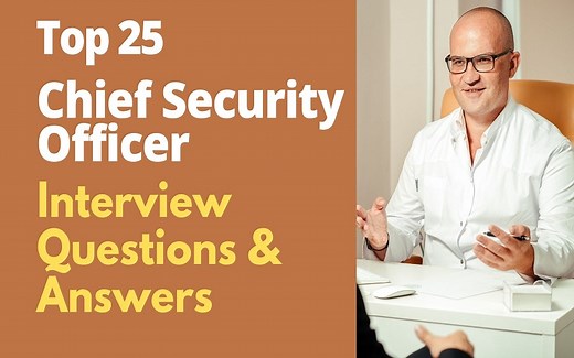 Top 25 Chief Security Officer (CSO) Interview Questions and Answers in 2025 | ProjectPractical.com