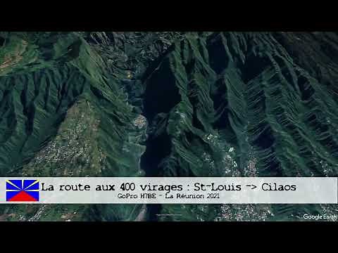 GP - La route de Cilaos, dite "la route aux 400 virages" en 5min, La Réunion 😍🇷🇪