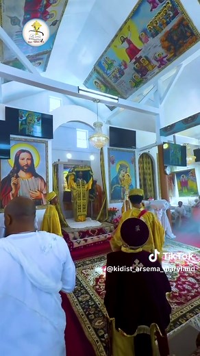 የቅድስት አርሴማ የንግስ በአል || በቅድስት አርሴማ ሜሪላንድ || ታህሳስ 6 || ገዳማት በአሜሪካ || የንግስ በዐላት || #orthodox #ethiopian_tik_tok #sibket #vira #fyp