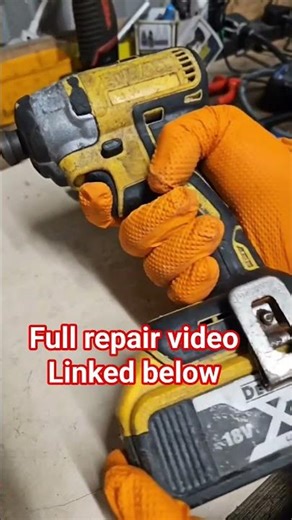 Dewalt impact driver trigger problems #powertoolrepair #powertools #dewalt