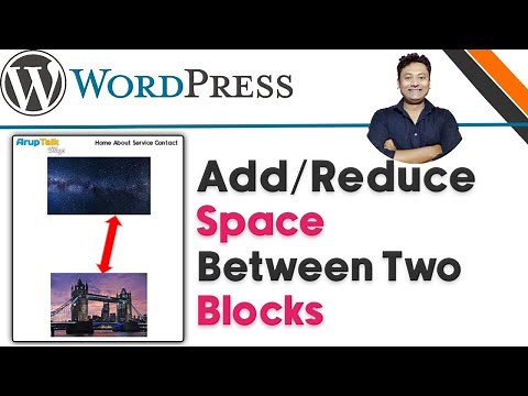 How to Add or Remove Space between WordPress Blocks (Gutenberg Editor) | WordPress Tutorial