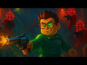 PODER SHARPSHOOTER: REVOLVER PODEROSO para ENFRENTAR REBELIÃO no Ink Game do Roblox (Squid Round 6)