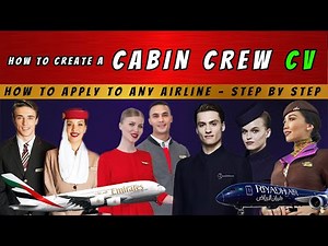 How to Write a Cabin Crew Resume | Flight Attendant CV for Emirates, Riyadh Air, Etihad, Air Arabia