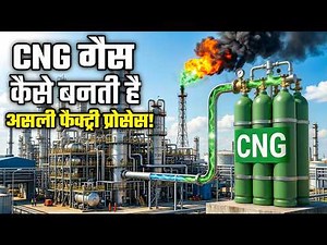 CNG Gas कैसे बनती है? Natural Gas से बनने का पूरा Process | CNG Manufacturing Process 🔥