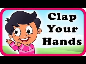 Clap Your Hands Lyrical Video | English Nursery Rhymes Full Lyrics For Kids & Children