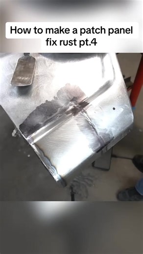 How to make a patch panel fix rust pt.4 #automotive #mechanic #carservice #carrepair #reels #reelsfb #brakeRepair #fypシ゚ #fypシ゚viral #mechaniclife #autorepair #carcare #mechanicproblems #automotiveexpert #fixitright | Automotiveme chanical