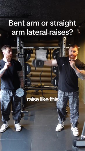 Straight vs. Bent Arm Lateral Raises: Which Is Better?