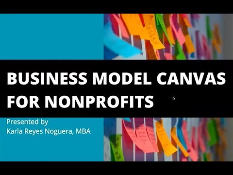 Business Model Canvas for Nonprofits (CNE Workshop)