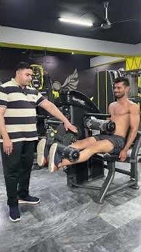 Leg Extension Exercise | CorrectForm, Position & Full Guide 🔥 #LegExtension#LegWorkout#CorrectForm