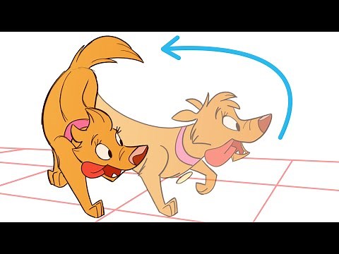 How to Animate a DOG Chasing its TAIL