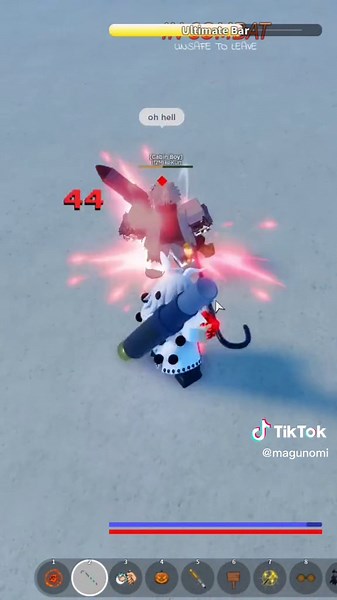 Exploring the Magma Swamp in Grand Piece Online