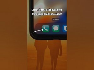 Try out this hidden iPhone code! #iphone #code #secret #techtok