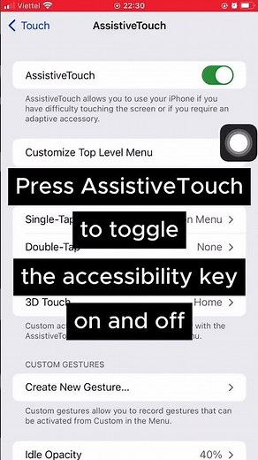 How to Enable and Disable Accessibility Shortcuts on iOS