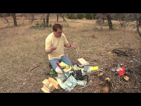 Building and testing a zip-line