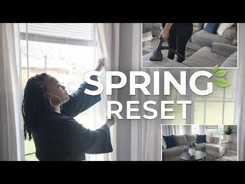 Spring Clean With Me 🌿 Resetting My Living Room + Decorating for a Fresh Start