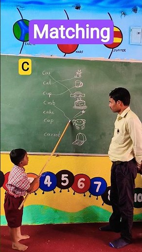 Picture matching - 1st class activity | Vocabulary building | Word building #vocabulary #english #yt