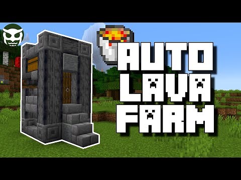 Minecraft: 1.17+ Automatic Lava Farm | Easy Tutorial