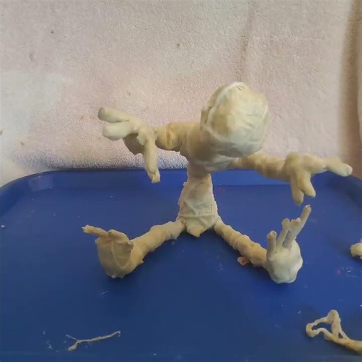 Faceless abomination stop motion test