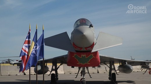 Big congratulations to 140 Expeditionary Air Wing (140EAW) at Mihail Kogalniceanu Air Base, Romania, who have received their NATO mission-ready certificate! Ready to soar into NATO’s enhanced Air Policing mission. 📃 Six RAF Typhoons are taking part in the four-month mission, along with more than two hundred RAF personnel from 140EAW deployed from RAF Lossiemouth to Mihail Kogalniceanu Air Base. 🇷🇴 More on this 👉 https://www.raf.mod.uk/news/articles/raf-fighter-squadron-arrives-in-romania-to-