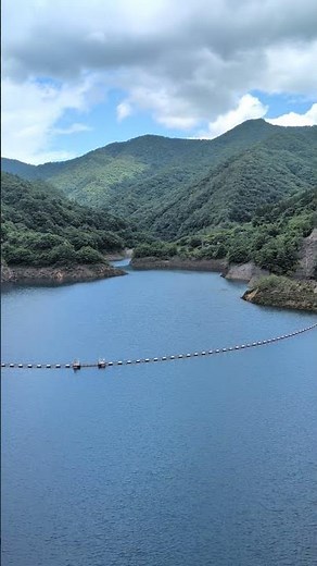 奥四万湖の美しい四万ブルー③四万温泉