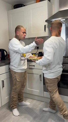 Don’t you even dare wasting them eggs bro 🤨