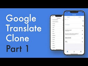 Google Translate Clone - React Native Tutorial | Part 1