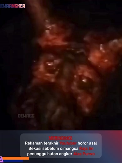 Video ini disebut sebagai rekaman terakhir seorang YouTuber horor asal Bekasi yang nekat masuk ke kawasan hutan angker Alas Purwo tanpa pendamping spiritual. Awalnya semua terlihat normal, ia masih sempat bercanda sambil menyapa kamera dan menyebut lokasi ini “sepi tapi aman”. Namun semakin ke dalam hutan, suasana mulai berubah—suara serangga mendadak hilang, angin berhenti berembus, dan kamera menangkap bayangan-bayangan aneh di antara pepohonan. Puncaknya terjadi saat sosok hitam besar dengan 