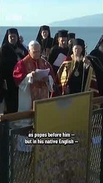 Pope Leo XIV visits Istanbul's iconic Blue Mosque #shorts