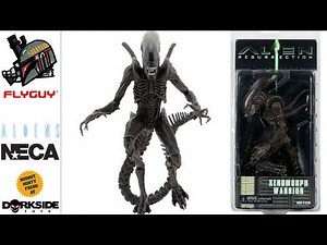 NECA Alien Resurrection Xenomorph Warrior 7" Scale Toy Action Figure Review | By FLYGUY