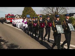 Pogrzeb strażaków z Żukowa. Karolinę i Łukasza żegnały tłumy