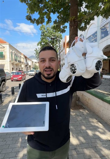 وداعاً للسّرقة!👮🏻‍♂️ You can find it on our APP or WEBSITE just search for NVS009 #fyp #viral #securitycamera #mrphonelb #lebanon