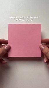 How to make a ribbon out of paper 🎀 #drawing #art #design #viral | John Pek