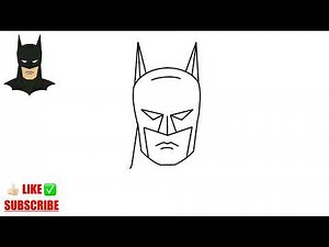 Zeichnen Lernen Batman Wie Zeichnet man für Anfänger und Schritt für Schritt Deutsch