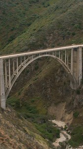 Bixby Creek Bridge is an iconic concrete arch bridge along California's Highway 1 in Big Sur, California 😍🚗 #california #bigsur | California Wanderland
