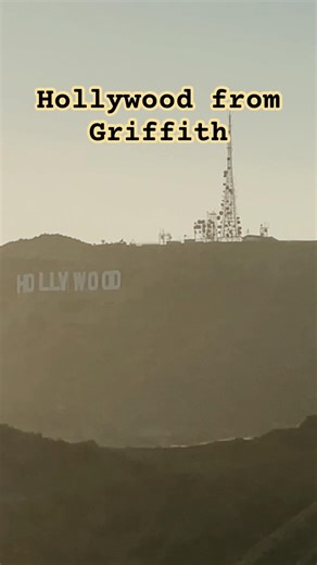 Hollywood from Griffith Observatory #facts #history #usa #hollywood