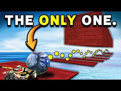 How I became the FIRST and only player to beat this IMPOSSIBLE Rocket League map