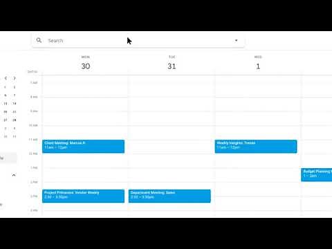 How to: Search for an event in Calendar