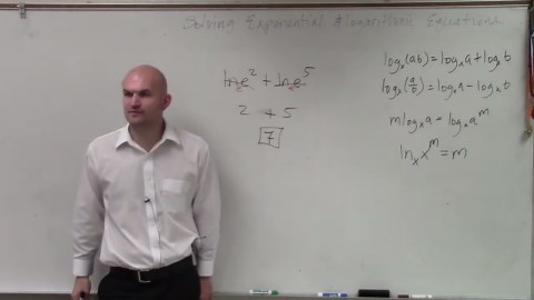Pre-calculus - simplifying the logarithmic expression without a calculator