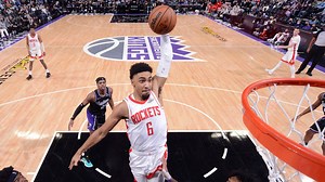 Kenyon Martin Jr. is living proof that humans can FLY. 🚀 #GLeagueAlum The former Rio Grande Valley Vipers star threw down some wild dunks this year for the Rockets. Once he takes flight…just get out of his way! | NBA G League