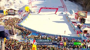Marcel Hirscher at Skiweltcup Garmisch: A 20th Giant Slalom win to extend his margin in the discipline standings and boost his confidence before the World Championships! Congrats also to Matts Olsson (2nd) and Stefan Luitz (3rd) | FIS Alpine World Cup Tour