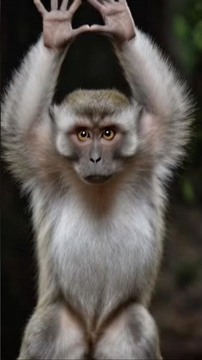 Energetic Monkey Disco Dance | Funky Moves & Confident Vibes 🕺🐒 #monkey #monkeydance #monkeys