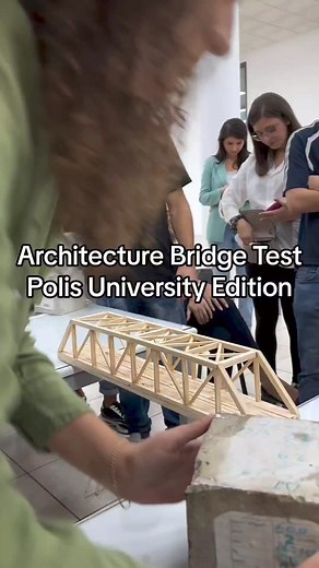 89K views · 564 reactions | Architecture Bridge Test Polis University Edition By: @1atarchi /IG #architecture #architectural #architect #architecturelovers #architecturedesign #architecturestudent #engineering #foryou #fypシ #reels | Vinarch Architecture | Facebook